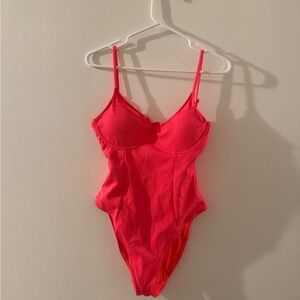 Good American Bright Pink Woman Swimsuit